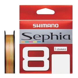 Shimano LD-E51W PE Line Sepfia 8 150m (150m) 0.6 No. 5 Colors
