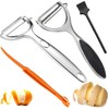 Denipry Vegetable Peeler for Kitchen, Fruit Potato Carrot Apple Peeler,Y