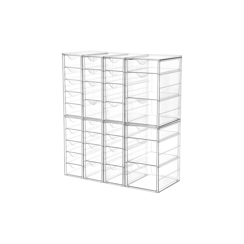 Vtopmart Acrylic Organizer with 32 Drawers, Desk Organizers and Accessories,