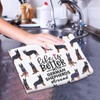 PXTIDY German Shepherd Kitchen Towel Life is Better with German