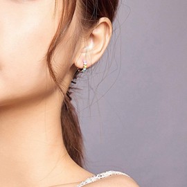 SLUYNZ Sterling Silver Colour Heart Hoop Earrings for Women Teenage Girls Love Heart Hoop Earrings, Sterling Silver