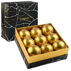 Lovery 24K Gold Bath Bombs Set - Deluxe Marble Bath Bomb Gift Set - For Women and Men