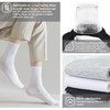 FIXPURY 6 Pairs Thin Ankle Socks for Men and Women,