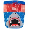 Harry Bear Kids Swim Bag Shark Blue