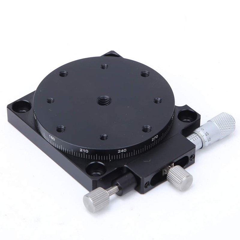 R Axis Manual Linear Table, φ60 mm Cutting Displacement Platform,