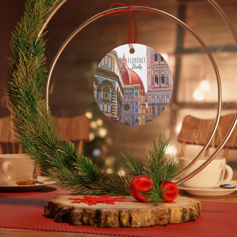 Florence Italy Christmas Ornament