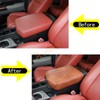 Aunginsy Car Leather Center Console Protector Cover Compatible with Tundra/Sequoia