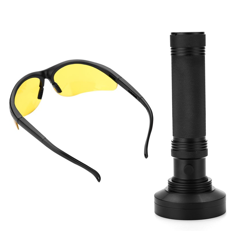 UV Flashlight Pet Stain Urine Detector Bright 100 LEDs Blacklight