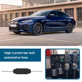 Be In Your Mind 5Pcs 150A 58V Mega High Current Car Fuses Bolt-on Design Copper Alloy Car Safety for Cars Trucks Construction Vehicles Agricultural Machinery Buses and Caravans