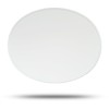 Maier USA Vintage Oval MX Number Plate - White -