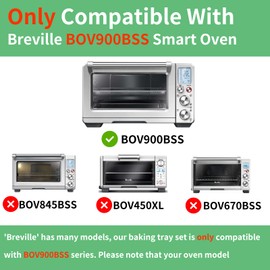 Air Fryer Accessories for Breville BOV900BSS Smart Oven Air Fryer Pro