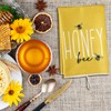 Tegeme 4 Pcs Christmas Bee Kitchen Tea Towel Honey Bee