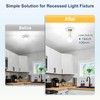 DiCUNO E27 Lamp Socket Adapter, Adjustable Lamp Extension, Flexible Socket