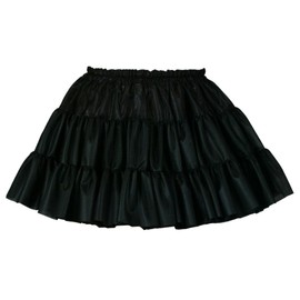 Atelier Fuku Frill Full Pannier 10.2 inches (26 cm) Length (Black), Black