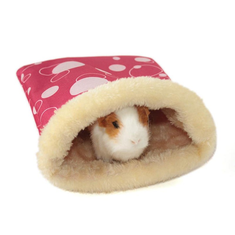 Per Plush Small Animal Sleeping Bag Warm Cage Nest for