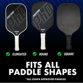 Professor Pickleball Paddle Neoprene Cover - Universal Fitting Cover Pickleball Paddles - Prevents Scratches & Dents - Perfect for Travel & Protection