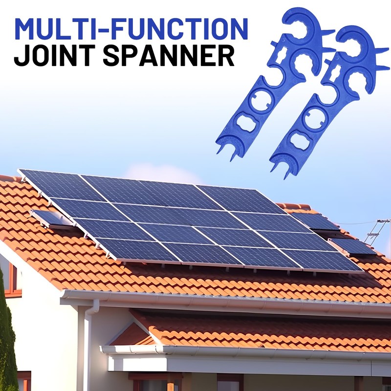 1 Pair Solar Wrench, 8-in-1 Solar Disconnect Wrench for All