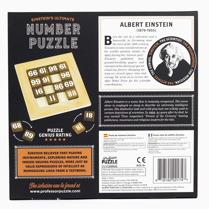 Einstein's Number Puzzle
