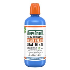 Therabreath Icy Mint Oral Rinse 1 Litre