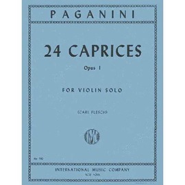 Paganini: 24 Caprices, Op. 1 - Violin solo