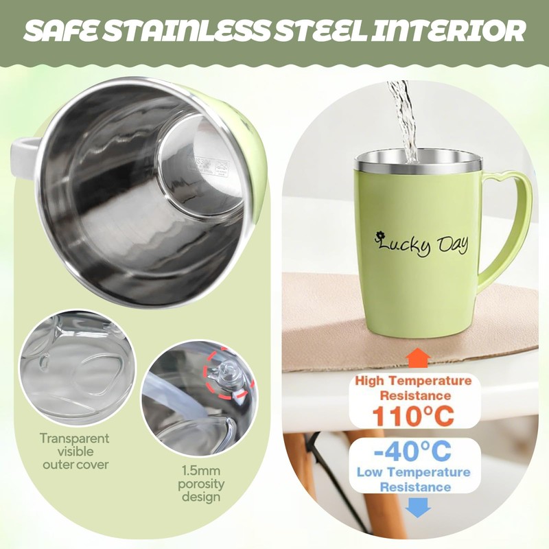 350ml Adult Sippy Cups, 3-in-1 Beakers for Elderly with 30cm