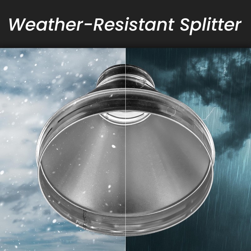 Repa Market 10" to 4" Inch Duct Reducer/Increaser – Galvanized