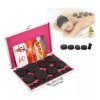 Extreme Beauty Kit De Piedras Calientes Con Calentador 16 Piedras