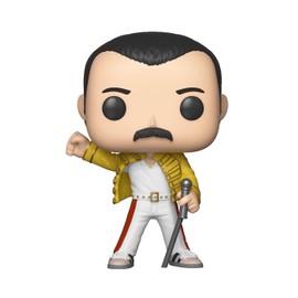 Funko Rocks: Queen - Freddie Mercury Wembley 1986 Pop! Vinyl Figure (Includes Compatible Pop Box Protector Case)