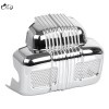 Unbranded Chrome Coolant Pump Cover For Harley 14-16 Twin Cooled
