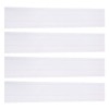 50pcs Dry Erase Sentence Strips Reusable White Lined Writing Sentence