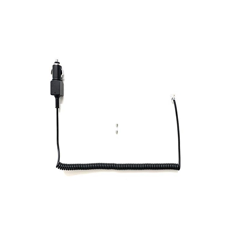 DCPOWER DC Coiled/Curled Power Cord Compatible Replacement for Cobra Elite