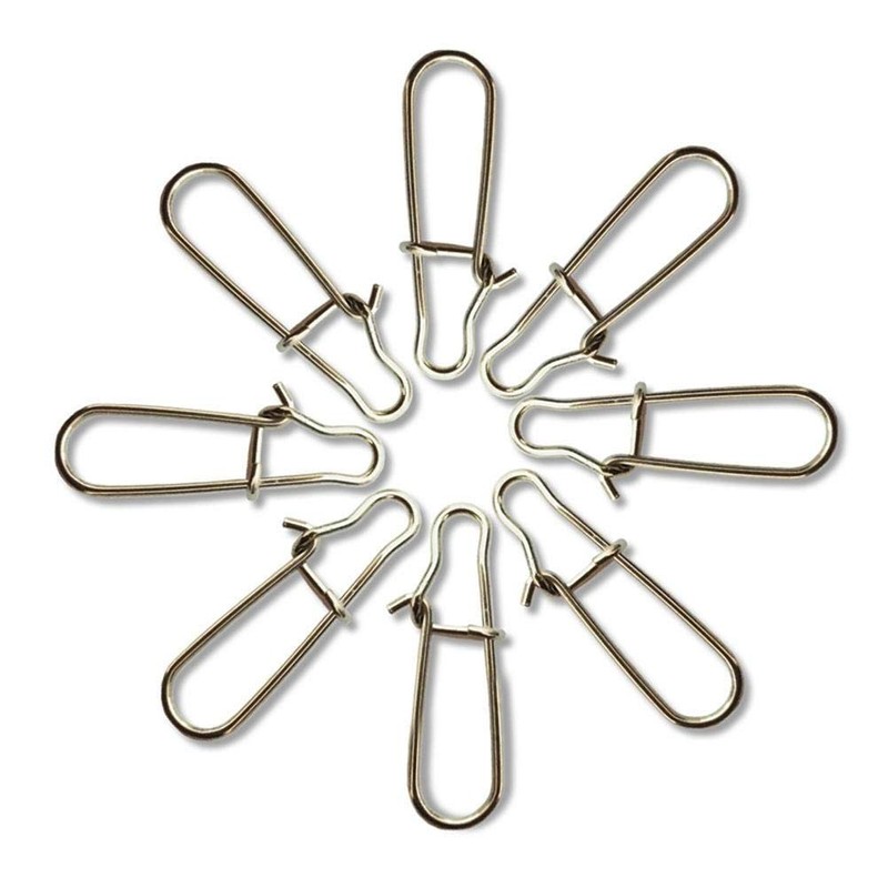 Fishing Lock Snaps Barrel Swivel #0#1#2#3#4 with Box Pack of