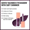 Oulac Liquid Eyeshadow, Durable, Shimmering, Liquid Metallic Eyeshadow, Waterproof and