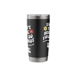 Groovy You Can't Tell Me What To Do You Are Not My LUKE Stainless Steel Insulated Tumbler