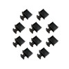 monofive MF-USB-TAB10B USB Port Connector Dustproof Protective Cover Cap (10