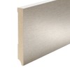 Skirting Boards in Stainless Steel Look - MDF Profiles &