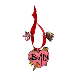 Fandom Emporium Buffy Vampire Slayer Ornament Gift Christmas Tree Winter Holiday Fandom Teen Adult Present Fan Pendant Durable