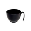 petit aide bowl with handle, black, HS-N37