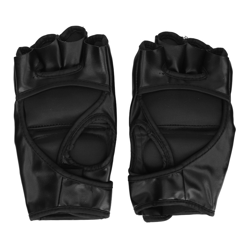 Hand Taekwondo Gear Glove Half Finger Safe Adjustable Wrist Band