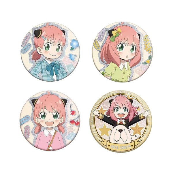 AdrEta Anya Froger Badges Spy Family Character Badges (A1)