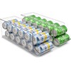 Sorbus Can Dispenser for Refrigerator - 12 Can Fridge organizer
