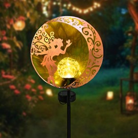 Profinella Unique Birthday Gifts for Women Mom Grandma,Solar Fairy Garden Lights Outdoor Decor,Housewarming Gifts New Home for Patio, Lawn, Yard, Pathway
