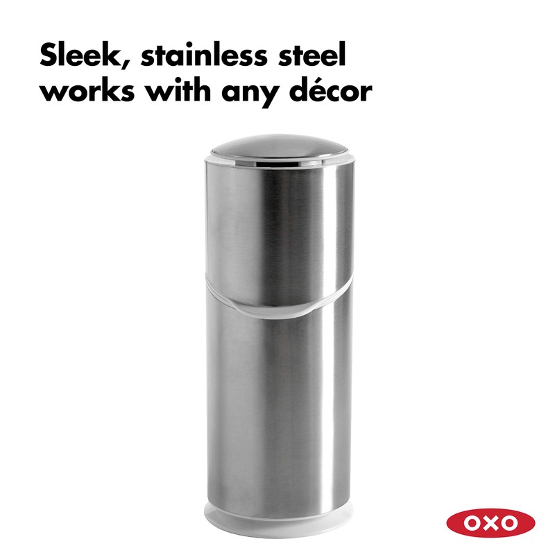 OXO Good Grips Stainless Steel Toothbrush Organizer 9.75 Inch