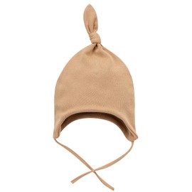 Pinokio Baby Boys' Antenna Wrapped Bonnet Beanie Hat, WOODEN PONY BROWN