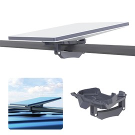 Starlink Mini Mount, EDUP LOVE Starlink Mini Roof Racks Mount for Starlink Mini Standard Pole RV, Caravans, Portable Stainless Aluminum Alloy Travel Mount for Accessories Starlink Mini Dishy