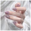 Domiya Nail Tips, 30 Pieces, Ballet, Popular, Nail Stickers, Press-On
