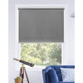 CHICOLOGY Roller Window Shades , Window Blinds , Window Shades for Home , Roller Shades , Window Treatments , Window Blinds Cordless , Door Blinds , Urban Grey (Light Filtering), 35"W X 72"H