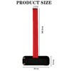 MOOCY Big Grip No-Slip Nylon Lifting Straps with DuraGrip for