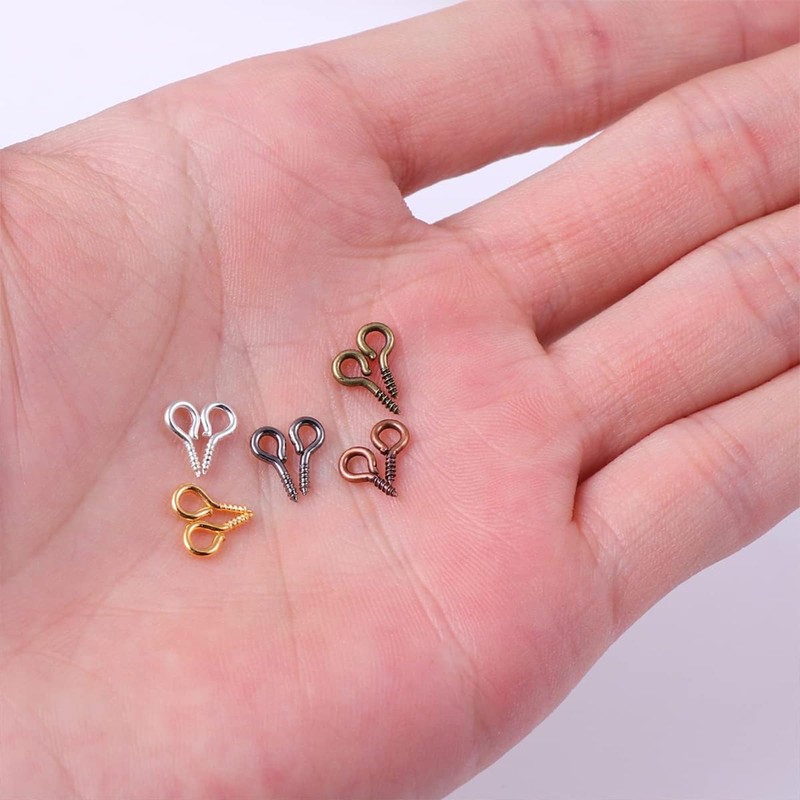 DEVENTORZ ヒートン ネジヒートン ねじ穴ピン ネジアイピン アイフックネジ ネジ イックド 金具 DIY材料