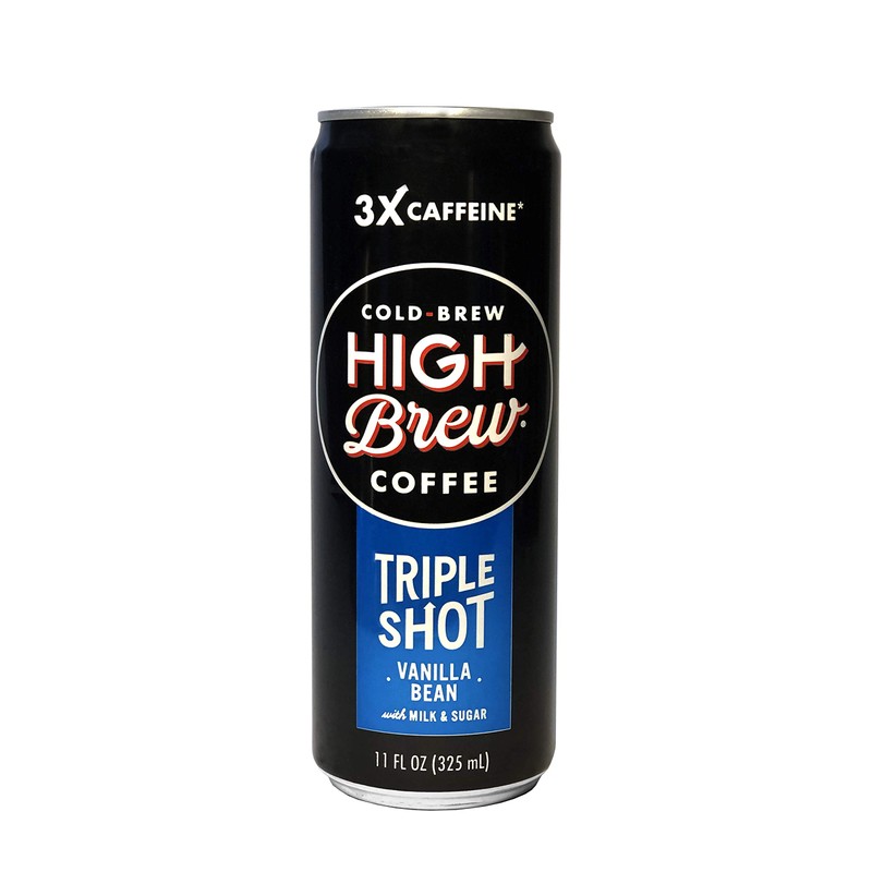 High Brew Cold Brew Coffee Vanilla Bean Triple Shot, 11